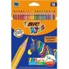 Pieštukų kreidelės 18col/180 KIDS Evolution Stripes BIC 950524