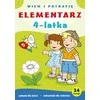 Skrzat Wydawnictwo Edukacinė knyga. A4 Gruntas 4 metų STICKERS SKRZAT 372763