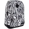 Starpak Zebra balta mokyklos kuprinė