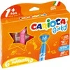 Flomasteriai mažyliams CARIOCA BABY TEDDY MARKER, 6 spalvų