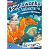 Dažymo puslapis A5 Spalvinimo knygelė su tatuiruotėmis šviečia tamsoje Dinozaurai SKRZAT 076103 SK