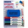 Centropen, lentos žymeklių rinkinys 8559, spalvotas, 4vnt., 2,5mm, alkoholio pagrindo žymeklių rinkinys + magnetinė kempinė