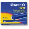 Pelikan Kapsulės TP/ 6 juodai mėlynos