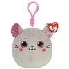 Raktų pakabukas TY talismanas Pakabutis TY Squish-a-Boos CATNIP pelė 8.5cm 39570