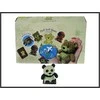 Guminė panda su žirneliais 7cm HIPO A-189-DB