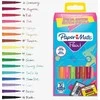 Flomasteriai Papermate Flair Retro Mix | galiukas medium (0,7 mm) | 16 vnt. - 2180625