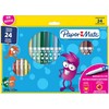 Plaunami flomasteriai PaperMate 24 spalvos - 2166508