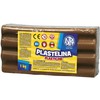 Plastelinas Astra 1kg, rudos spalvos