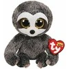 TY Beanie Boos pliušinis tinginys pilkas DANGLER, 15cm, TY36215