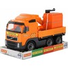 Polesie Polesie 58300 "Volvo" keltuvas + "Super-mix" kaladėlės - 30 vnt. ant padėklo