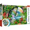 Trefl Dėlionė 1040 vnt. - Spiralinė dėlionė: Atogrąžų gyvūnai