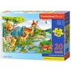 Castorland Dėlionė 20 vnt. - Mažasis elniukas