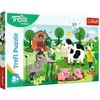 Trefl dėlionė 24 vnt. - Treflikai kaime