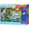 Castorland Dėlionė 260 vnt. - Vienaragių sodas