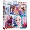 Clementoni Dėlionė 2x60 vnt. - Frozen 2