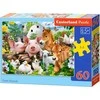 Castorland Dėlionė 60 vnt. - Ūkio gyvūnai