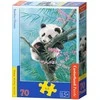 Castorland Dėlionė 70 vnt. - Panda ant bambuko