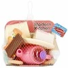 MEGA CREATIVE 511357 rožinis tinklelio virtuvės komplektas