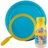 Tuban burbulų rinkinys - 250 ml burbulų skystis + lėkštė + 1 plastikinis žiedas