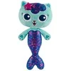 Spin Master Interaktyvus pliušinis žaislas Gabi's Cat House Mascot Mermaid 35 cm Šviesa ir garsas