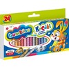 BAMBINO grafinės kreidelės 24 spalvos