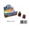 TOYS Išspausta voverė 8x12 cm mišinys MIDEX D42799