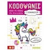 ZIELONASOWA ŽALIAS kodavimas Vyresniems vaikams Su vienaragiu 09710