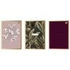 Kontorinis sąsiuvinis A4/60lapų langeliais 70g/m2 SATIN GOLD METALLIC INTERDRUK