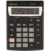 Men's Vector Vector KAV DK-222 office skaičiuotuvas, 12 digits, 103 x 137 mm, juodas