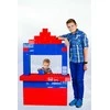 Konstruktorius Bj Plastik Mega Giants Brics + Wheels 141 el.