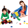 Clics toys Konstruktorius - CLICS CB411 Rollerbox 15in1 377 Multicolour dalių
