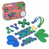 "Clixo" magnetinės kaladėlės - "Crew Pack" - žalios ir mėlynos spalvos - 30 el.
