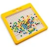 Magnetinė piešimo lenta MagPad Dots vaikams nuo 4 metų, lavina smulkiąją motoriką, su magnetiniu rašikliu, geltona