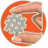 Marioinex Mini Waffle Edu 500 statybiniai blokeliai su kortelėmis