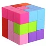 X Bida Magnetinis konstruktorius Magic Magnetic Cubes 28 el.