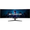 Monitorius ACER Predator X49Xbmipphuzx 49 colių DualQHD OLED 32:9 240Hz 1000cd/m2 HDM2.1 2xDP HUB USB USB C tipo garsiakalbių aukštis