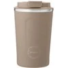 AYA&amp;IDA Nerūdijančio plieno kelioninis puodelis 'Dusty Brown' - 380 ml