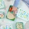 A Little Lovely Bento vaikiška priešpiečių dėžutė 'Džiunglės'