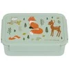 A Little Lovely Bento vaikiška priešpiečių dėžutė 'Miško gyventojai'
