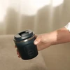 AYA&IDA Nerūdijančio plieno kelioninis puodelis 'Navy Mėlyna' - 240 ml