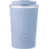 Blue AYA&amp;IDA Nerūdijančio plieno kelioninis puodelis 'Powder Mėlyna' - 380 ml