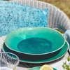 Costa Nova Akmens masės apvali lėkštė Riviera, ⌀ 16 cm - Mėlyna