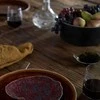 Costa Nova Akmens masės lapo formos serviravimo lėkštė Riviera, ⌀ 11 cm - Tamsiai žalia