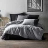 Cotton Box ‘Gri&amp;Siyah’ Medvilnės patalynės komplektas