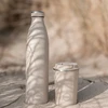 CREAM AYA&IDA Nerūdijančio plieno kelioninis puodelis 'Kreminis rusvai gelsvas' - 500 ml