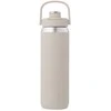 CREAM AYA&amp;IDA Nerūdijančio plieno sportinė gertuvė 'Kreminis rusvai gelsvas' - 700 ml