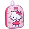 Pink Rožinė Kuprinė vaikams Hello Kitty Rožinė Ribbon