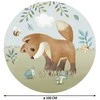 Little Dutch Apvalus sienos lipdukas 'Forest Friends'