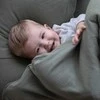 Little Dutch Priglundanti paklodė kūdikiams 'Pure Olive'