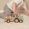 Little Dutch Traktorius su priekaba mažasis ūkis + gyvūnai